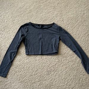 Forever 21 Long Sleeve Crop Top